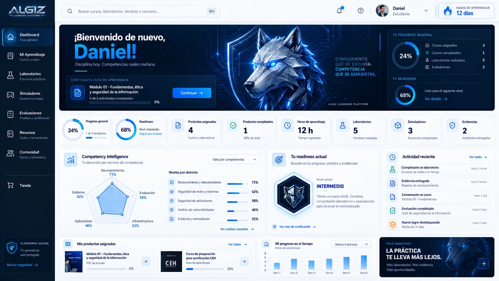 Visual Algiz: Tu Dashboard De Aprendizaje